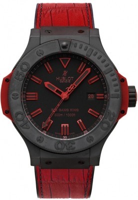 AAA Replica Hublot Big Bang King All Black Red Mens Watch 322.ci.1130.gr.abr10